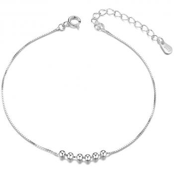 Bracelet de Cheville Orné de 6 Petits