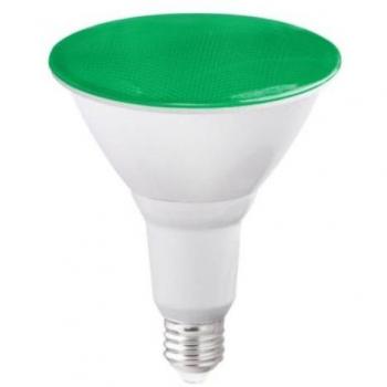 Ampoule PAR38 15 W E27 Vert (IP65)
