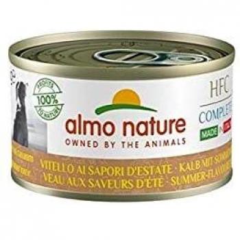 Almo Nature Hfc Dog Complete Cibo Umido Vitello Ai Sapori D'estate Per Cani Adulti Lattina 95g