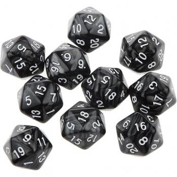 Ultimate D20 Gaming Dice – 10 Pack