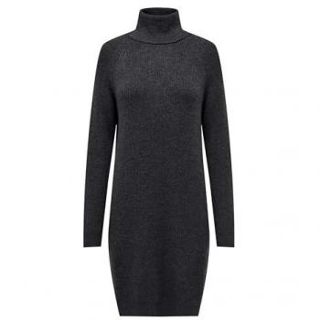 Estilo Urbano: Vestido de Punto Color Gris