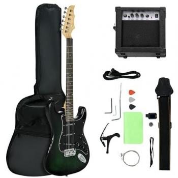 SPORTNOW Right-Handed 6-String Electric Guitar with 20W Amplifier and Case