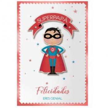 Colección de 6 tarjetas de felicitación papás