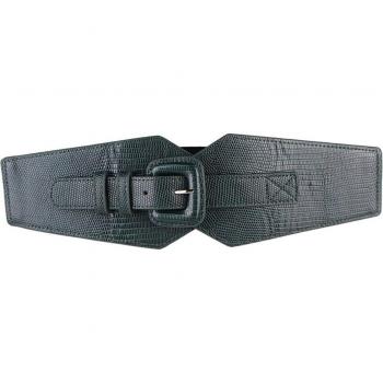 SISHION Frauen Breiter Korsett Gürtel aus PU Leder VD1227