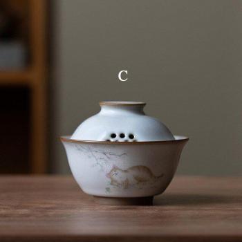 100ml Cute Cat Tea Ceremony Supplies