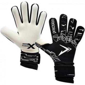 Precision Unisex Adult Giga Pro Lite Goalkeeper Gloves – 8.5 – White & Black