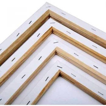 Seawhite A2 Artist Canvas Frame Primed & Stretched Box 380gsm Acid Free Cotton Standard 18mm Width Frame