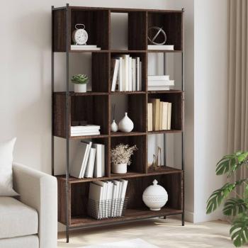 VidaXL Black Bookcase 102x28x172 cm Engineered Wood