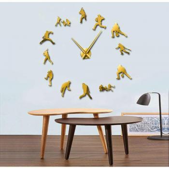 Giant Softball Wall Clock