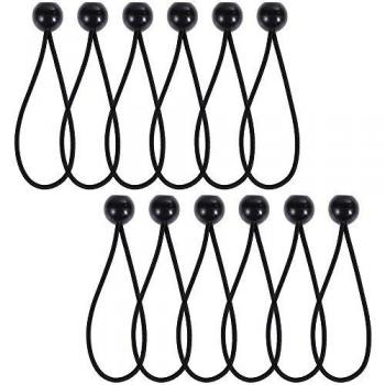 Bungee Cord Kit – 12 Pack (Black)
