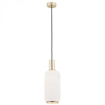 Brass Steel Sagunto Opal Pendant
