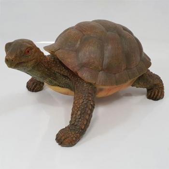 Gartenfigur Schildkröte 32 cm wetterfest