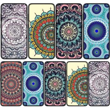 Mandala Floral Phone Skin – Covers for iPhone, Samsung Galaxy & Moto E15