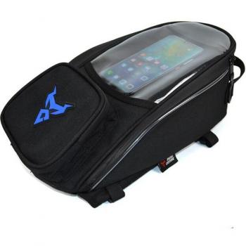 Motorcycle Oil Fuel Saddle Bag with Magnetic Attachment