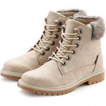 Beiger Winterstiefel Lascana 41, wind