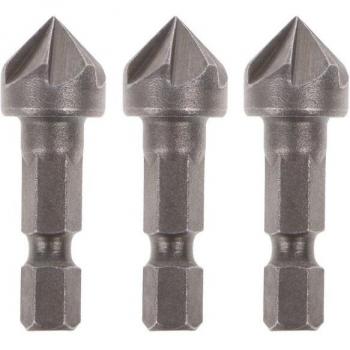 90 Degree Chamfer Cutting Drill Bit 6 Flute