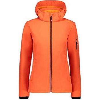 Softshell-Woman Jacket mit Kapuze, 39A5006, Bitter, 48