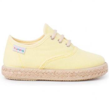 Baskets Jaunes Pisamonas à Semelle Espadrille