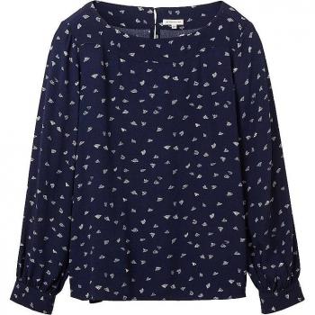 Blusa Tom Tailor Estilo Geométrico Largo