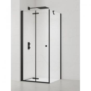 Set Porta Doccia Soffietto Nera Opaca 90x90 cm – SATSK90S90C