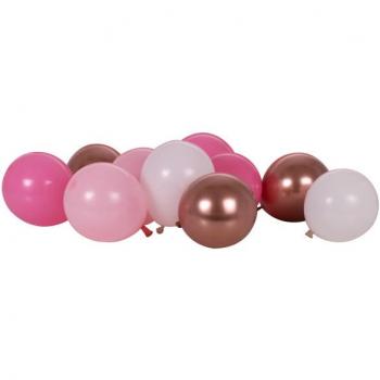 Palloncini rosa mix 12 cm (40 pezzi)