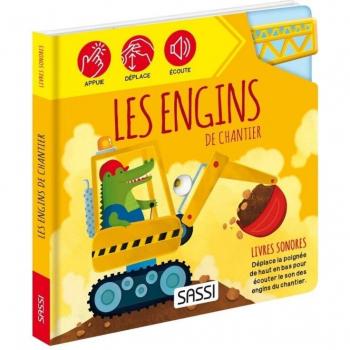 Livres sonores. Les engins de chantier