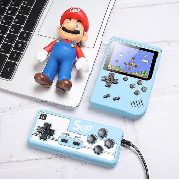 Console Vidéo 2.8 Bleu Double 800 Classique Jeux