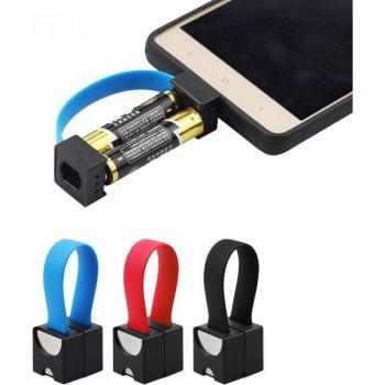 Magnetic AA/AAA Battery Micro USB Emergency Charger for Android