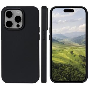 Dbramante1928 Greenland Night Black Cover for iPhone 15 Pro