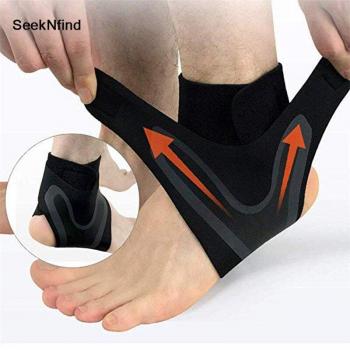 Ankle Protector with Compression and Heel Support