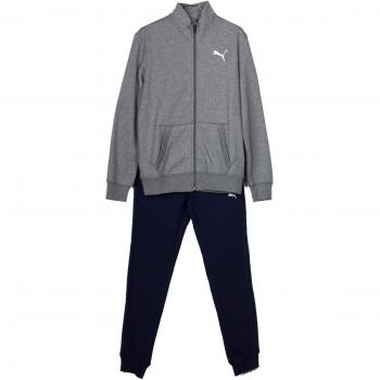 Puma Good Cl Herren‑Sportanzug – Grau-Heather Peacoat, XXL Größe