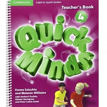 Quick Minds Level 4 Teacher's Book Spanish Edition