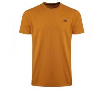 Small WeirdFish Caramel Organic Top