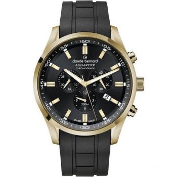 Claude Bernard 44mm Chronograph Armbanduhr