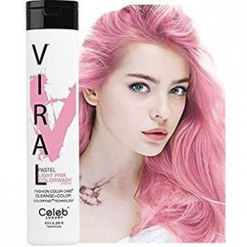 Celeb Luxury Viral Pastel Light Pink Shampoo 244ml