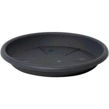 Piatto di Sotto Eolo Antracite 34 cm