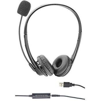 Cuffia Nera Midland HS 03 per Computer