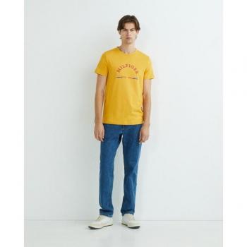 T‑shirt Tommies Giallo Scuro Art.MW0MW35466 – Cotone Turchia