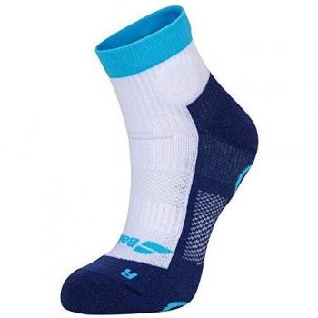 Babolat Damen Pro 360 Women Socken, weiß/blau (White/Blue Atoll), Größe 38