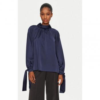 Dunkelblaue Regular Fit Bluse von Rinascimento