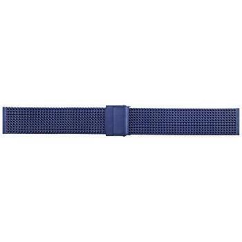 Eichmüller Edelstahl‑Milanaise Armband 16 mm – blaues Design