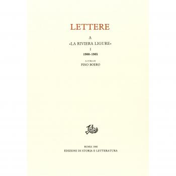 Lettere a «La Riviera Ligure»: 1