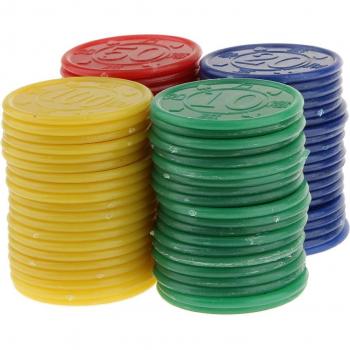 DIY Poker Chips 80er Set