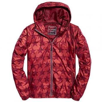 Superdry Damen Rio Jacke Rot 40 – Trendy Outdoorjacke