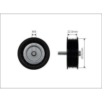 450‑99 V-Ribbed Belt Pulley (Deflection/Guide) – Caffaro