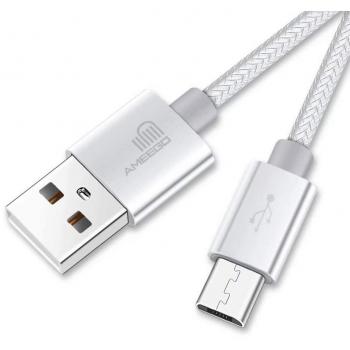 Cable de carga y datos micro USB 3.1A Ameego