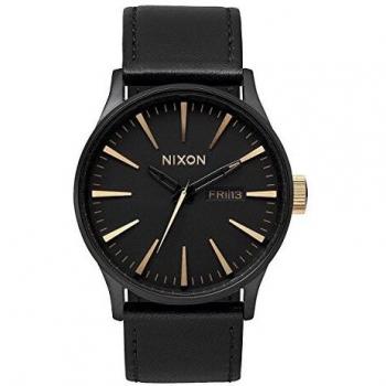 NIXON Orologio Sentry Leather