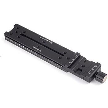 Sunwayfoto Nodal‑Slide (DMP‑200R) – Schraubknopfformulierung, Schwarz