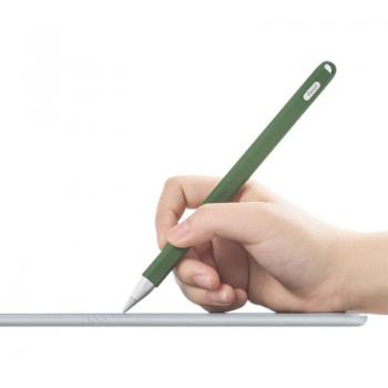 Touch Pen mit Schutzhülle und weichen Silikon-Tipps für Apple Pencil 2