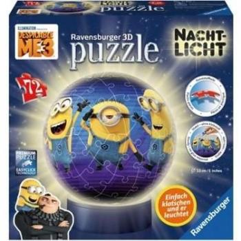 Ravensburger 11817: 3‑D‑Puzzle & Nachtlicht – Minions Edition